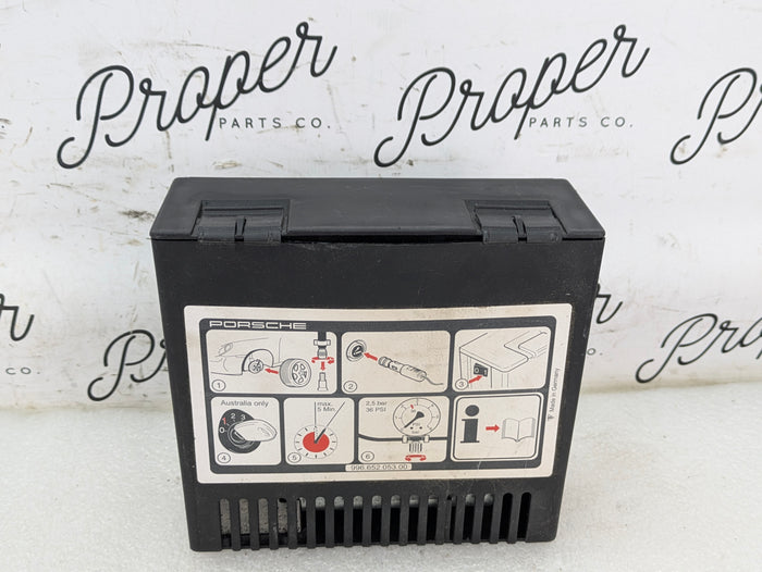 Porsche 996.2 911 Carrera 4 Emergency Tire Compressor Inflator 99665205300