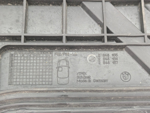 BMW F32 435xi 440xi 428xi 430xi F82 M4 Rubber/Winter Floor Mats 2348155/2348158