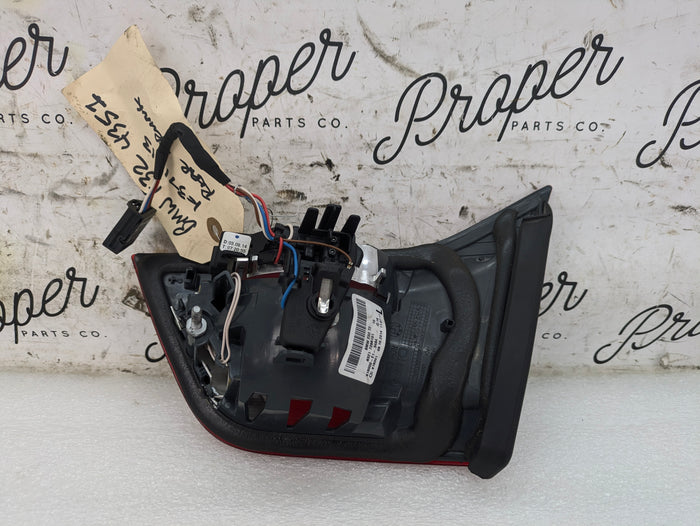 BMW F32 F36 F33 435xi 428i 440i 428i Pre-LCI Left/Driver Side Inner Tail Light 7296101