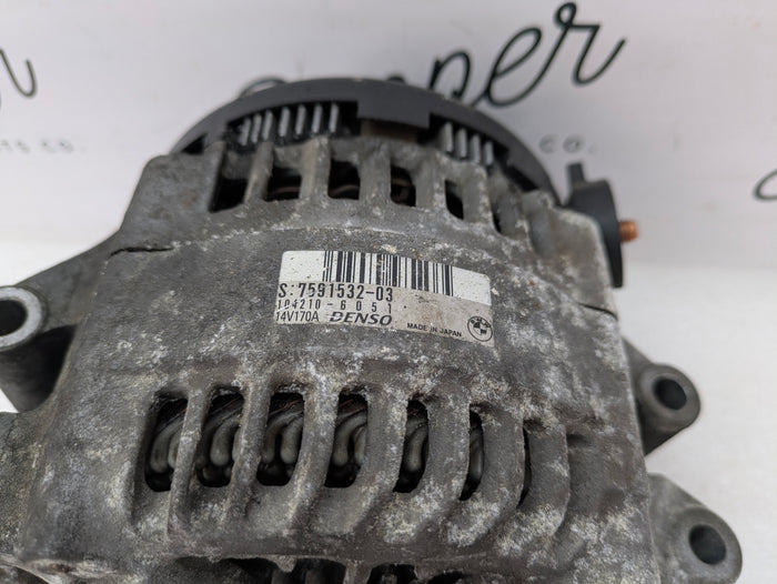 BMW E82 E88 135i E90 E93 E92 335xi 335i N55 Engine Alternator 7591532