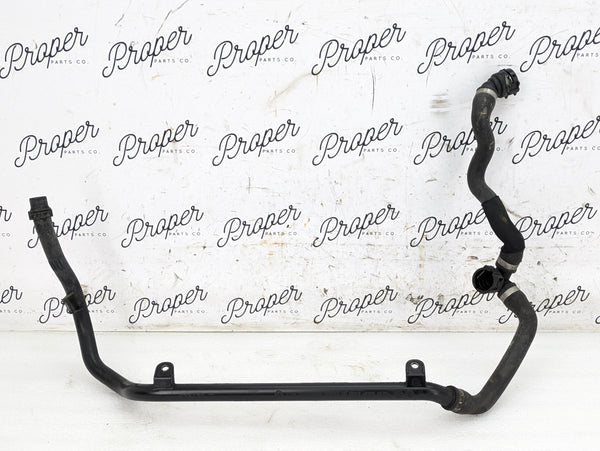 BMW E92 E90 335xi N55 AWD Manual Transmission Heater Return To Thermostat Lower Coolant Hose Pipe 7544883/17127599459