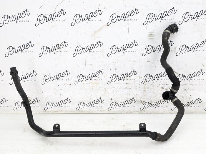 BMW E92 E90 335xi N55 AWD Manual Transmission Heater Return To Thermostat Lower Coolant Hose Pipe 7544883/17127599459