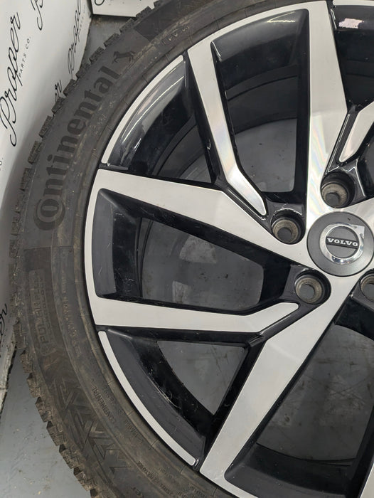 2021 Volvo V60 T6 R-Design Y Spoke Black Diamond Cut Wheel 8 X 18 Et 42 31471311 #2