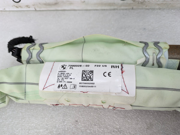 BMW F22 228xi 230xi M235xi M240xi F87 M2 Right/Passenger Side Roof Curtain Airbag 7390328