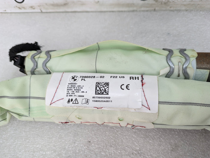 BMW F22 228xi 230xi M235xi M240xi F87 M2 Right/Passenger Side Roof Curtain Airbag 7390328