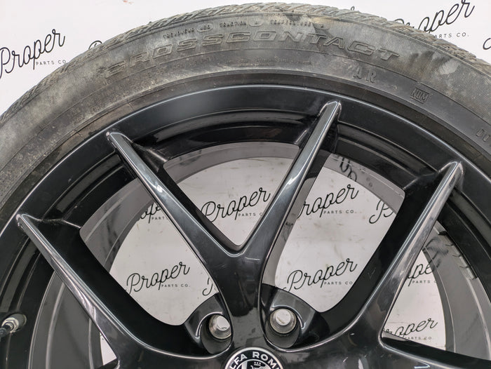 2021 Alfa Romeo Stelvio Wheel Set 8.5 X 20 Et 31 156117310 *Note*