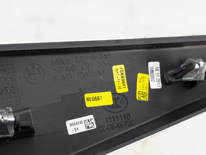 BMW F32 ALUMINUM HEXAGON TRIM SET