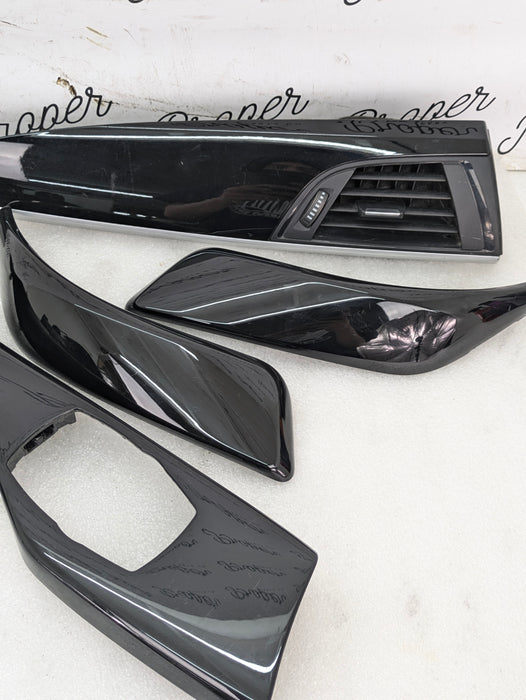 BMW F22 228xi M235xi 230xi M240xi Gloss Black Interior Trim Cover Set