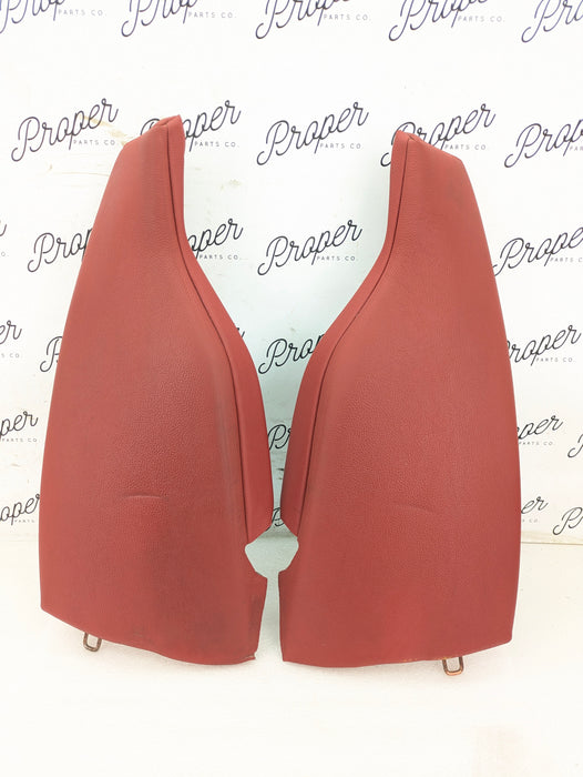 BMW F22 228xi M235xi 230xi M240xi Coral Red Dakota Leather Rear Seats Set