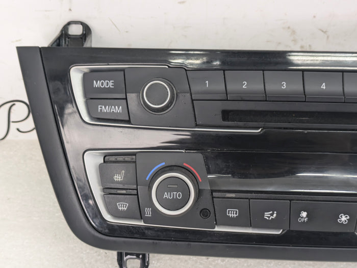 BMW F32 435xi 428xi HVAC Control/Radio Buttons W/Trim 9287341/9226785