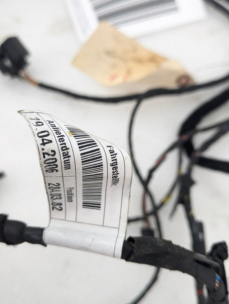 BMW E60 E61 M5 Front Left Driver Door Wiring Harness 6982355