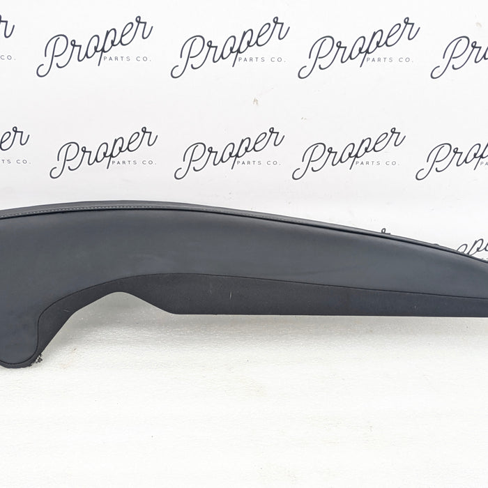 2021 Volvo V60 T6 R-Design Right/Passenger Side Rear Black Leather Seat Bolster 31467788