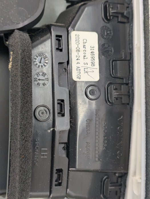 2021 Volvo V60 T6 R-Design Left B Pillar Trim/Seat Belt Guide 31479778