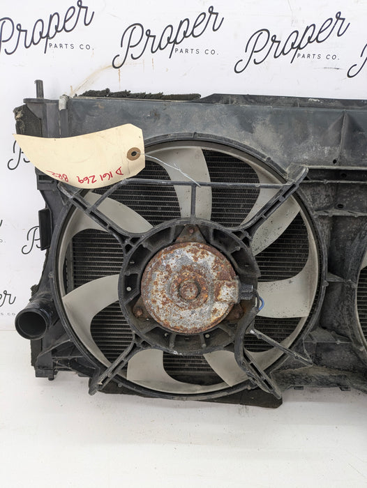 Subaru BRZ/Scion FRS Coolant Radiator AC Condenser & Dual Fans *DAMAGED*