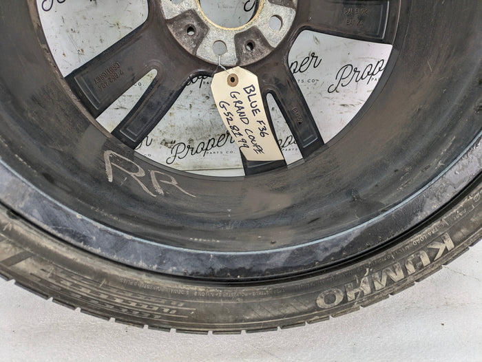 BMW Oem Rim Wheel Style 442 Ferricgrey 8 1/2 X 19 Is47 7846781 #2