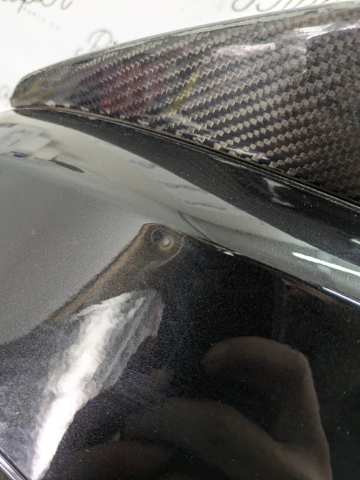 BMW F30 335xi 340xi 330xi 328xi 320i M3 Trunk Lid W/Aftermarket Spoiler Black Sapphire Metallic (475) 41007288757