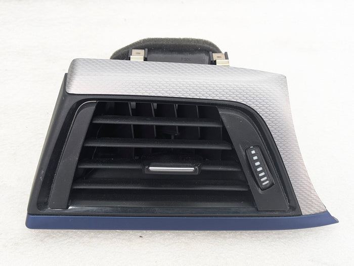 BMW F32 F33 435xi 428xi 440xi 430xi M Sport Aluminum Hexagon & Blue Interior Trim Set