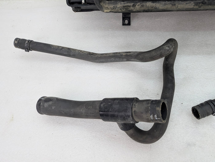 Porsche 996.2 911 Carrera 4 Auxiliary Coolant Radiator W/Shroud & Hoses 99610603751