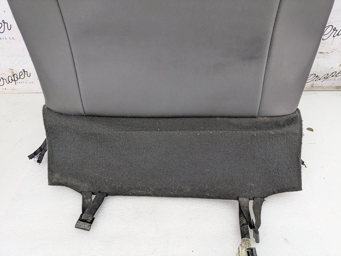 2018 Chevrolet 6th Gen Camaro 2SS Front Right/Passenger Side Rear Upper Seat Back Cushion/Headrest Leather Black & Adrenaline Red (H16)