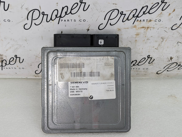 BMW E90 E91 325xi 325i 330xi 330i 323i N52 Engine DME/ECU Engine Control Module Computer MSV70 7561684