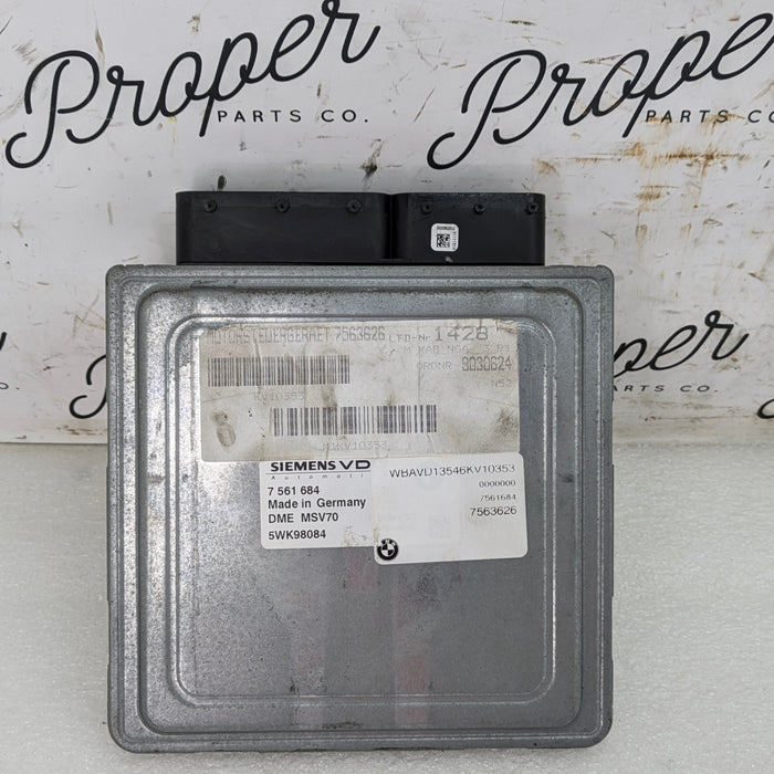 BMW E90 E91 325xi 325i 330xi 330i 323i N52 Engine DME/ECU Engine Control Module Computer MSV70 7561684