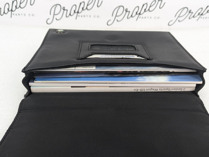 BMW E90 3 Series LCI Owners Manuals & Leather Case