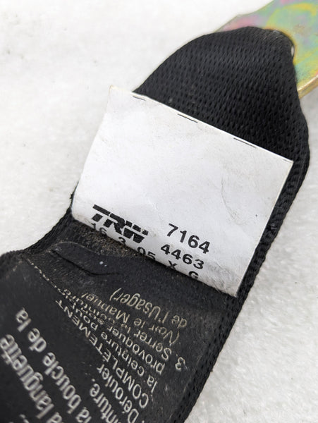BMW E61 530xi 525xi 550i 545i Rear Upper Seat Belt Retractor 72119132827