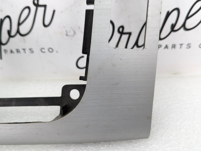 BMW E46 M3 330Ci 325Ci Coupe Brushed Aluminum Shifter Bezel Trim 51167052061