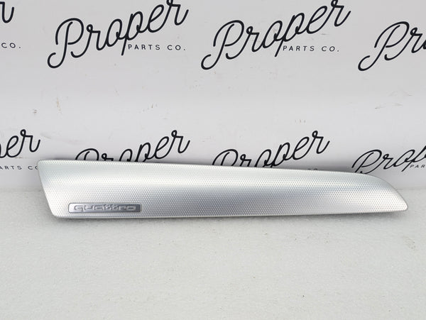 2015-2018 Audi 8U Q3 Right Dashboard Aluminum Silver Panel Cover Trim 8U1853190C