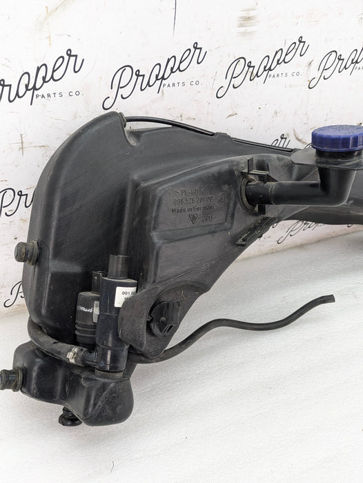 Porsche 996.2 911 Carrera 4 Windshield Washer Fluid Tank Bottle Reservoir W/Pump 99652870100