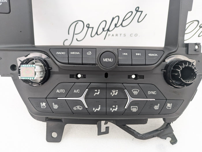 Chevrolet C7 Corvette Stingray Radio/Audio HVAC/Climate Control Panel Buttons 84135057 *DAMAGED*