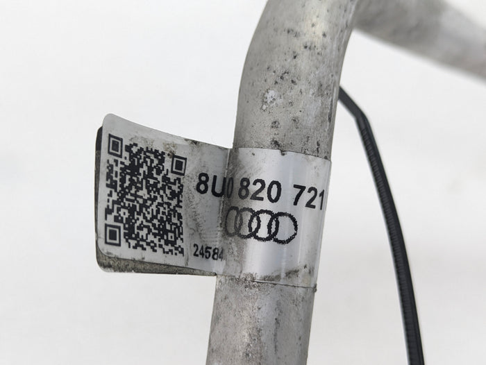 2016-2018 Audi 8U Q3 Air Conditioning AC Refrigerant Discharge Pressure Hose 8U0820721F
