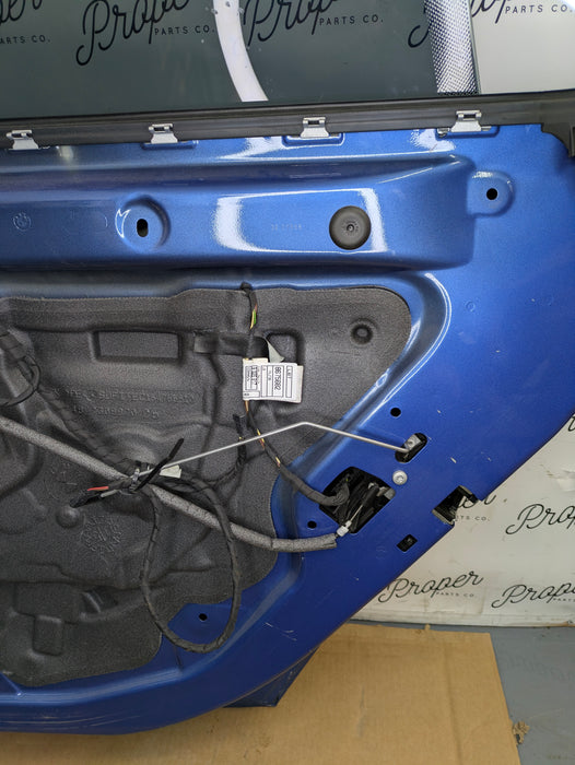 BMW F36 435xi 440xi 428xi 430xi Rear Right/Passenger Side Door Estoril Blue (B45) *NOTE*