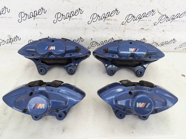 BMW F32 F30 F31 F33 F36 435i 335i 340i 440i M Sport Blue Brembo Brake Caliper Set