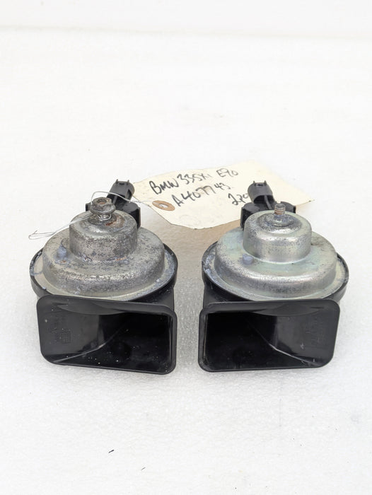 BMW E90 E91 E92 E93 3 Series Horn Low & High Pitch Tone Pair 61337159420
