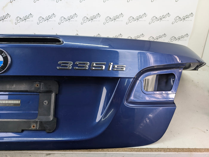 BMW E93 335is 335i 328i M3 Convertible Trunk Lid Le Mans Blue (381) 54377256742 *NOTE*