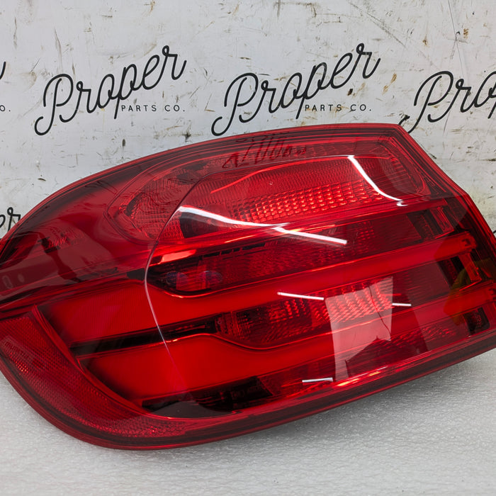 BMW F36 F33 F32 435xi 428xi 440xi 430xi Pre-LCI Left/Driver Side Outer Tail Light 7296099