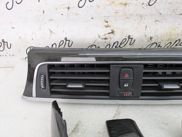 BMW F30 F31 3 Series Fine Wood Grain Interior Trim Set *NOTE*