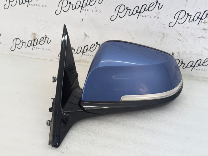 BMW F32 F33 F36 435xi 440xi 430xi 428xi Left/Driver Side View Mirror Estoril Blue (B45)