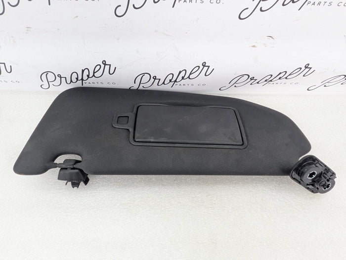 2021 Volvo V60 T6 R-Design Right/Passenger Side Black Sun Visor 30653404