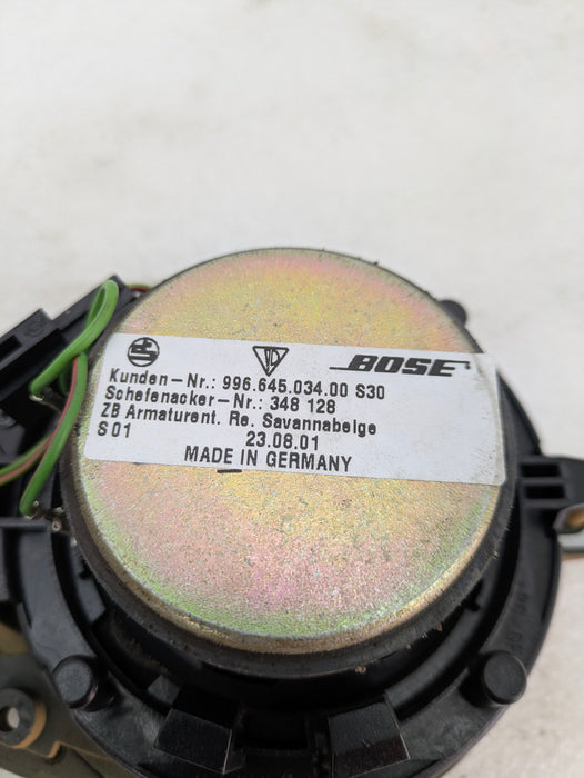 Porsche 996.2 911 Carrera 4 BOSE Left/Right Dashboard Speakers Savanna Beige 99664503300/99664503400