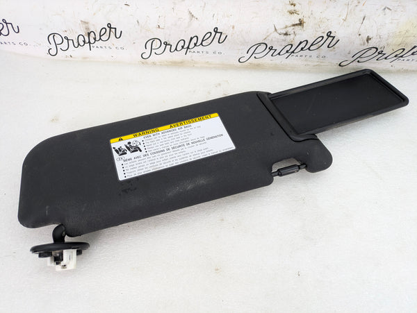 Toyota GZEA14 GR Corolla Left/Driver Side Sun Visor Black TW202-93000