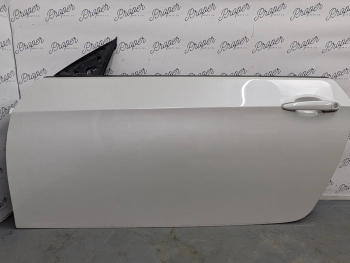 BMW E92 E93 335xi 328xi M3 Driver Side Door Mineral White 3 (A96)