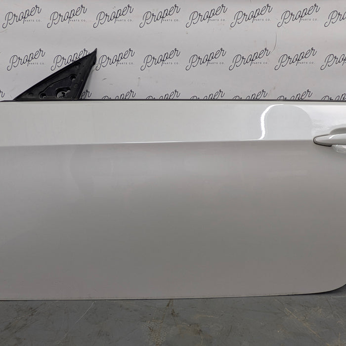 BMW E92 E93 335xi 328xi M3 Driver Side Door Mineral White 3 (A96)