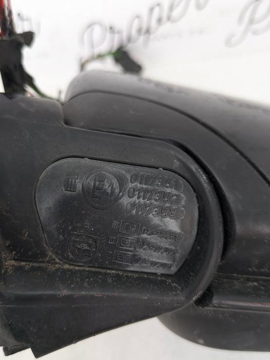 BMW E46 330i 328i 325i 323i Sedan/Wagon Left Side View Wing Mirror Black 51167153087