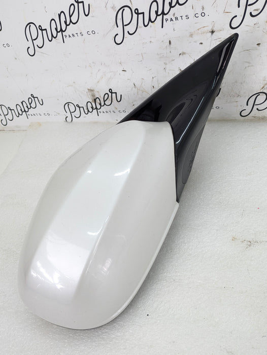 BMW E92 E93 3 Series LCI Shadowline/Gloss Black Right Side Mirror Mineral White (A96) 51167282654
