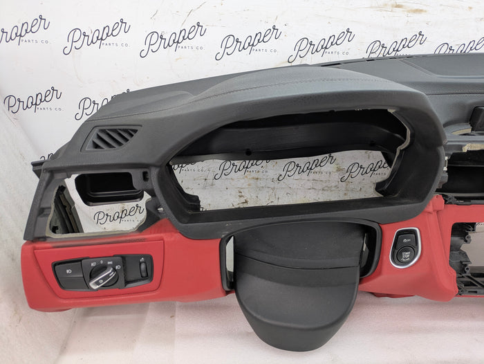 BMW F36 F30 F31 F32 F33 F34 440xi 430xi LCI Coral Red Dashboard W/O HUD