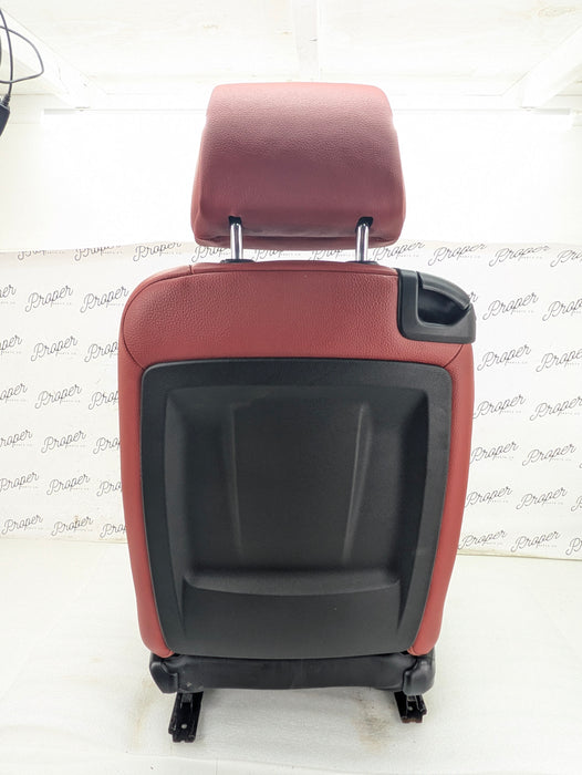 BMW E92 M Sport Interior Seats Set Coral Red Leather 8695884/6970729/6970730/9168956/6962584/7119846/7119815