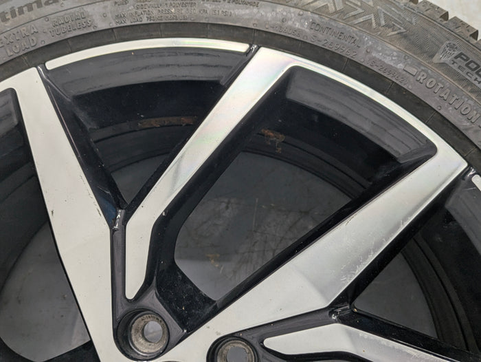 2021 Volvo V60 T6 R-Design Y Spoke Black Diamond Cut Wheel 8 X 18 Et 42 31471311 #3