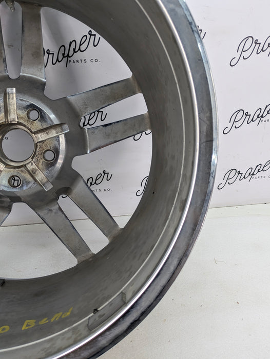 Chevrolet C7 Corvette Stingray Rear Rim Wheel Chrome Split 5-Spoke 20